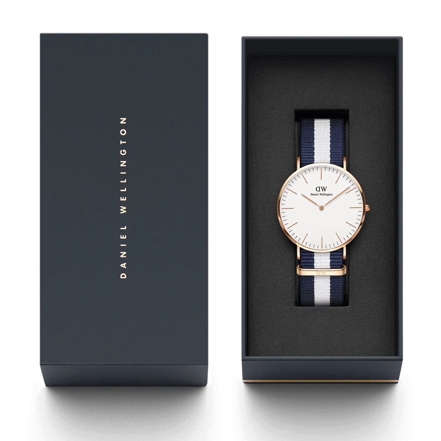 Daniel Wellington Classic Glasgow 40mm White Dial Watch DW00100004