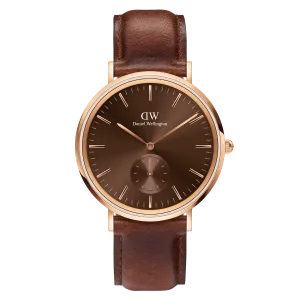Daniel Wellington Classic Multi-Eye St. Mawes Amber Watch DW00100707 