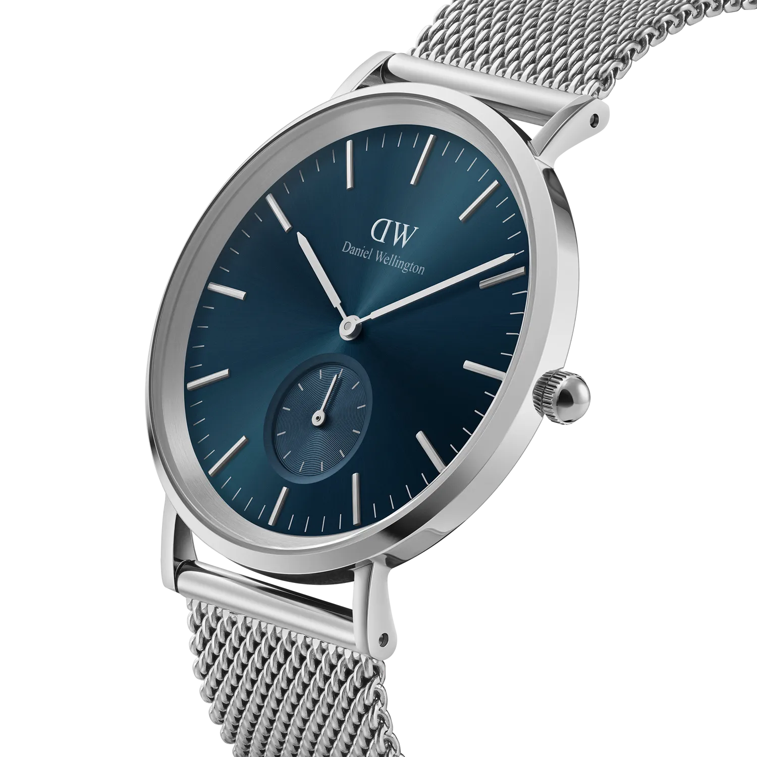 Daniel Wellington Classic Multi-Eye Sterling Arctic Blue Dial Watch DW00100710