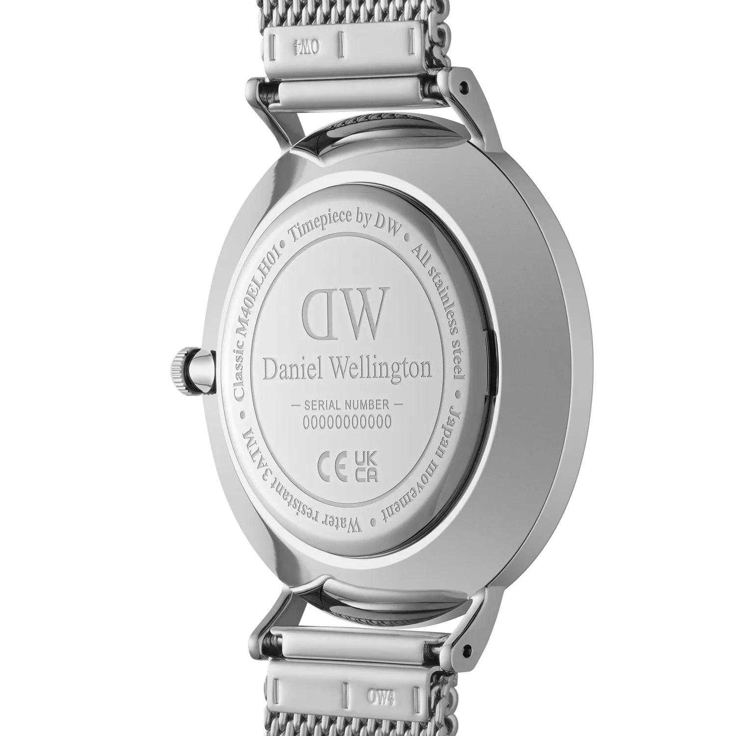 Daniel Wellington Classic Multi-Eye Sterling Onyx Silver Dial Watch DW00100711