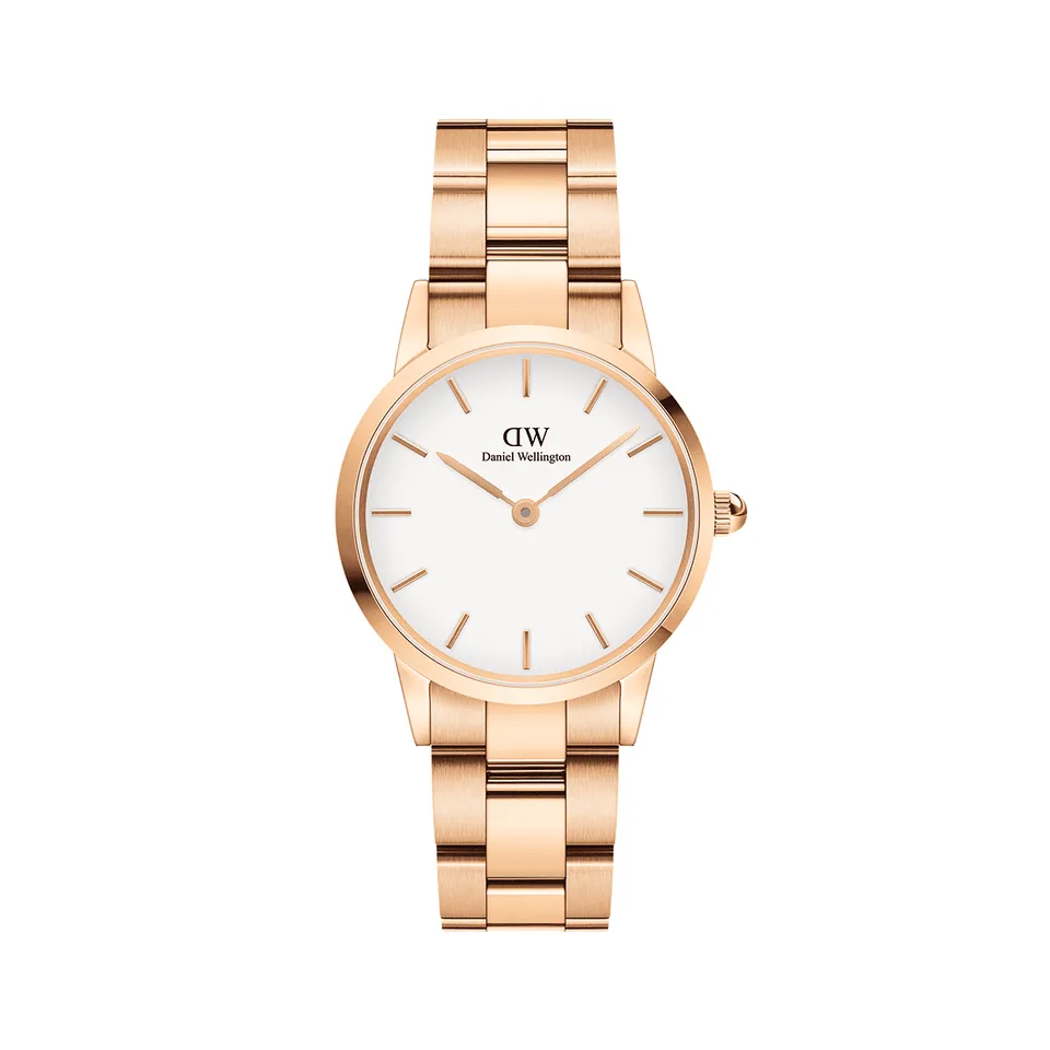 Daniel Wellington Iconic Link 28 RG White DW00100213 