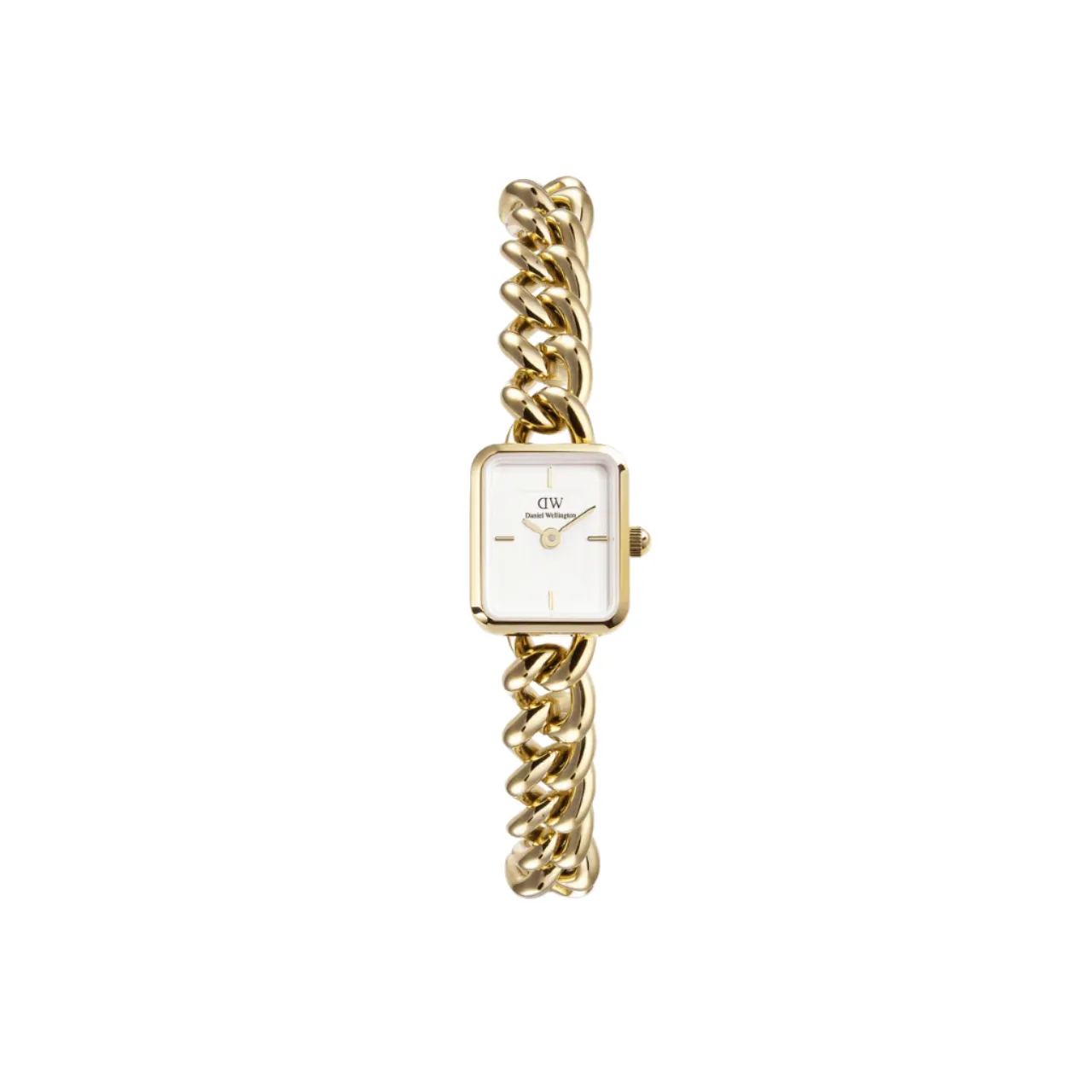 Daniel Wellington Jolie Gold Chain White Dial Watch DW00100836 
