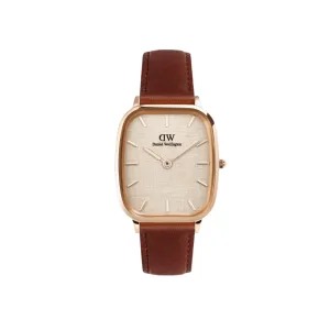 Daniel Wellington Marlon St Mawes Vintage Linen Pattern Dial Watch DW00100816,quartz watch, quartz watches for men, quartz watches for women, best quartz watch, minimalist quartz watch, luxury quartz watch, waterproof quartz watch,analog quartz watch, digi