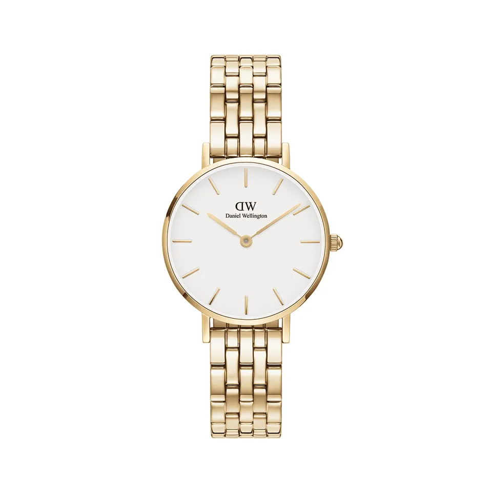 Daniel Wellington Petite 28mm 5-Link Evergold Watch DW00100614 