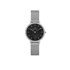 Daniel Wellington Petite 28mm Bezel Mesh Black Watch DW00100661 