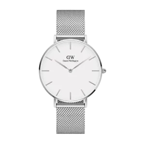 Daniel Wellington Petite 36mm Sterling White Dial Watch DW00100306,quartz watch, quartz watches for men, quartz watches for women, best quartz watch, minimalist quartz watch, luxury quartz watch, waterproof quartz watch,analog quartz watch, digital quartz 