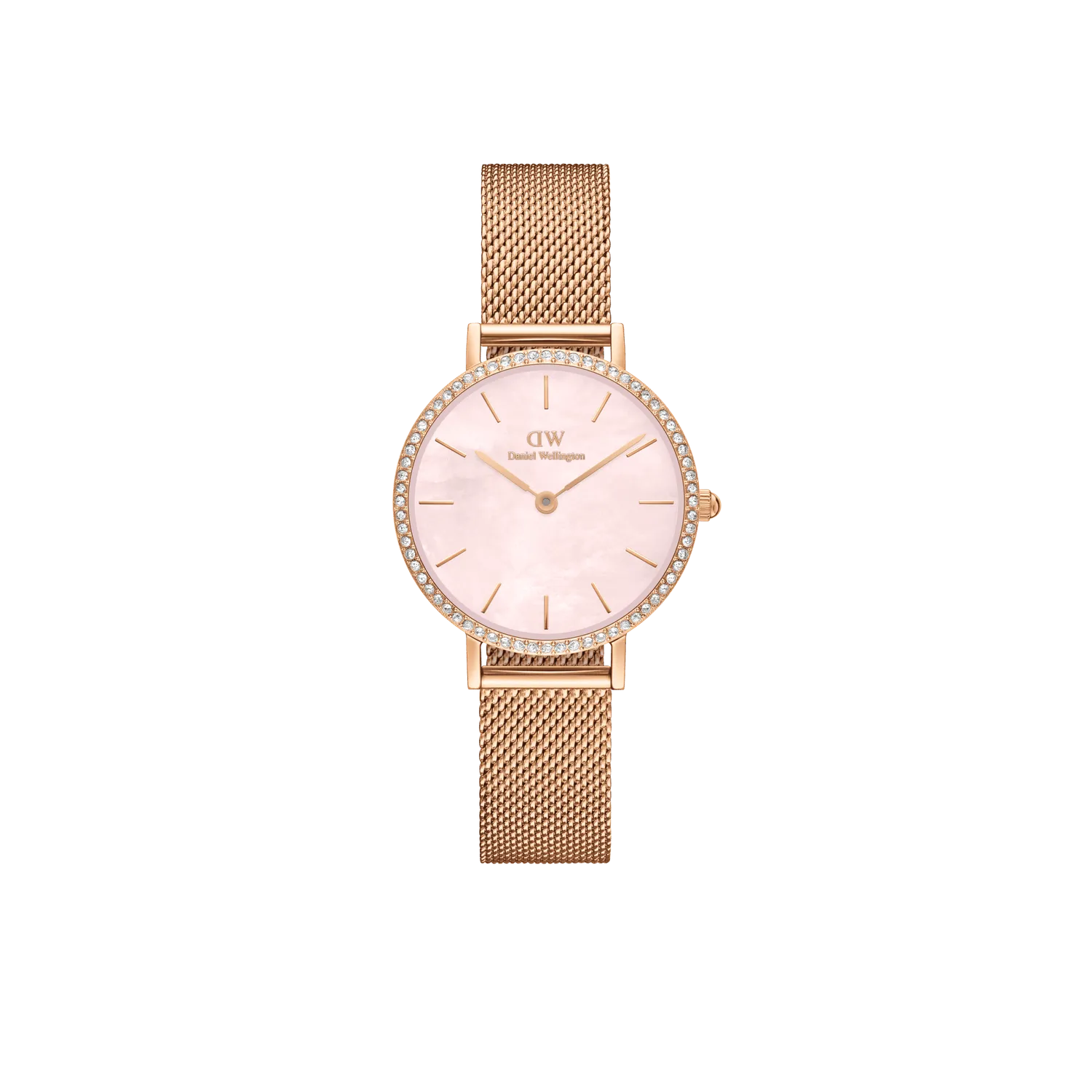 Daniel Wellington Petite Lumine 28mm Bezel Melrose Pink Watch DW00100663 
