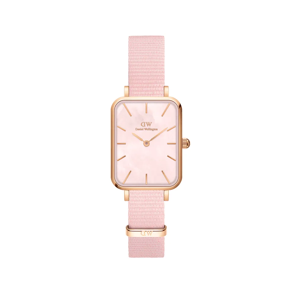 Daniel Wellington Quadro 20X26 Coral Mother of Pearl Dial DW00100509 