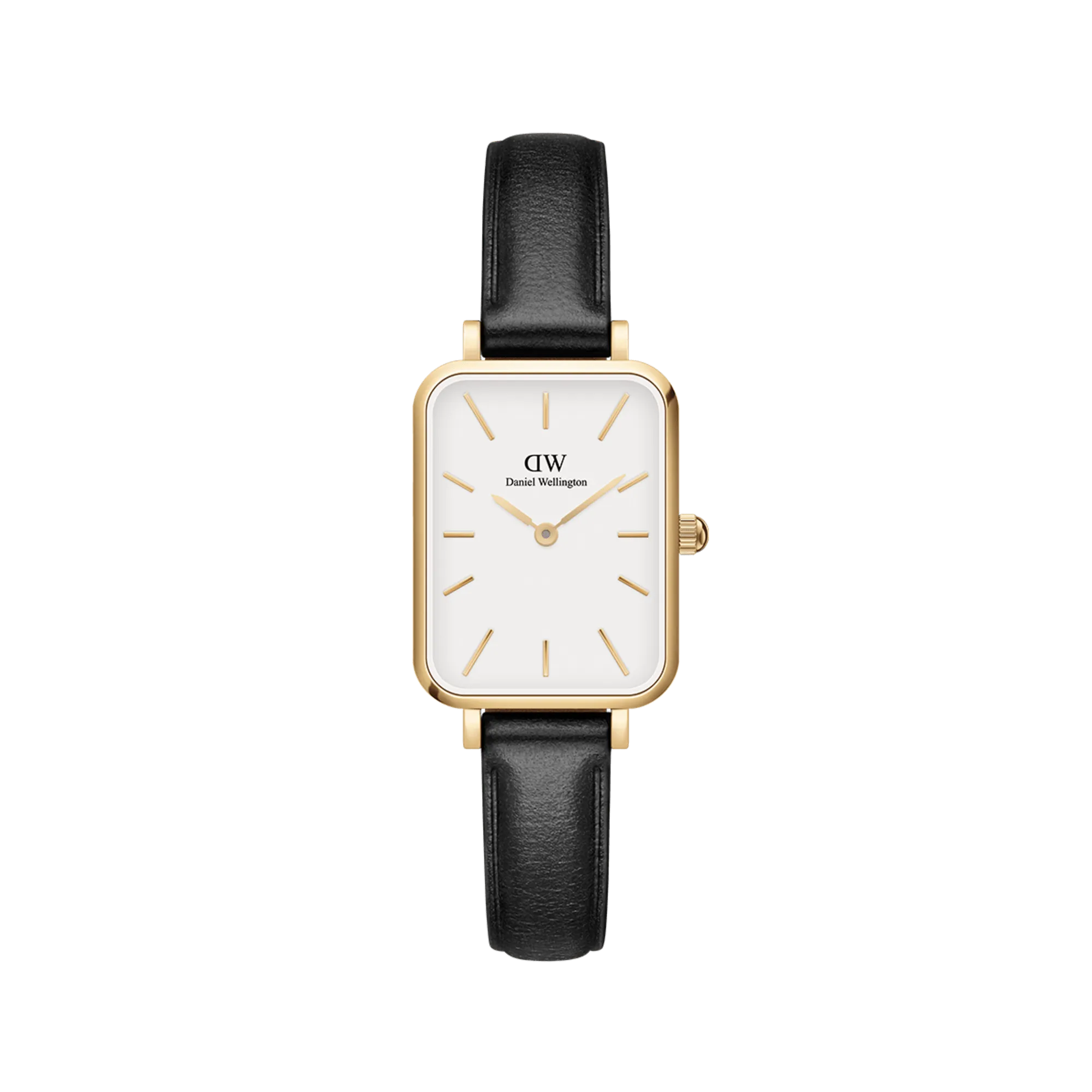 Daniel Wellington Quadro 20x26mm Pressed Sheffield White Dial Watch DW00100559 
