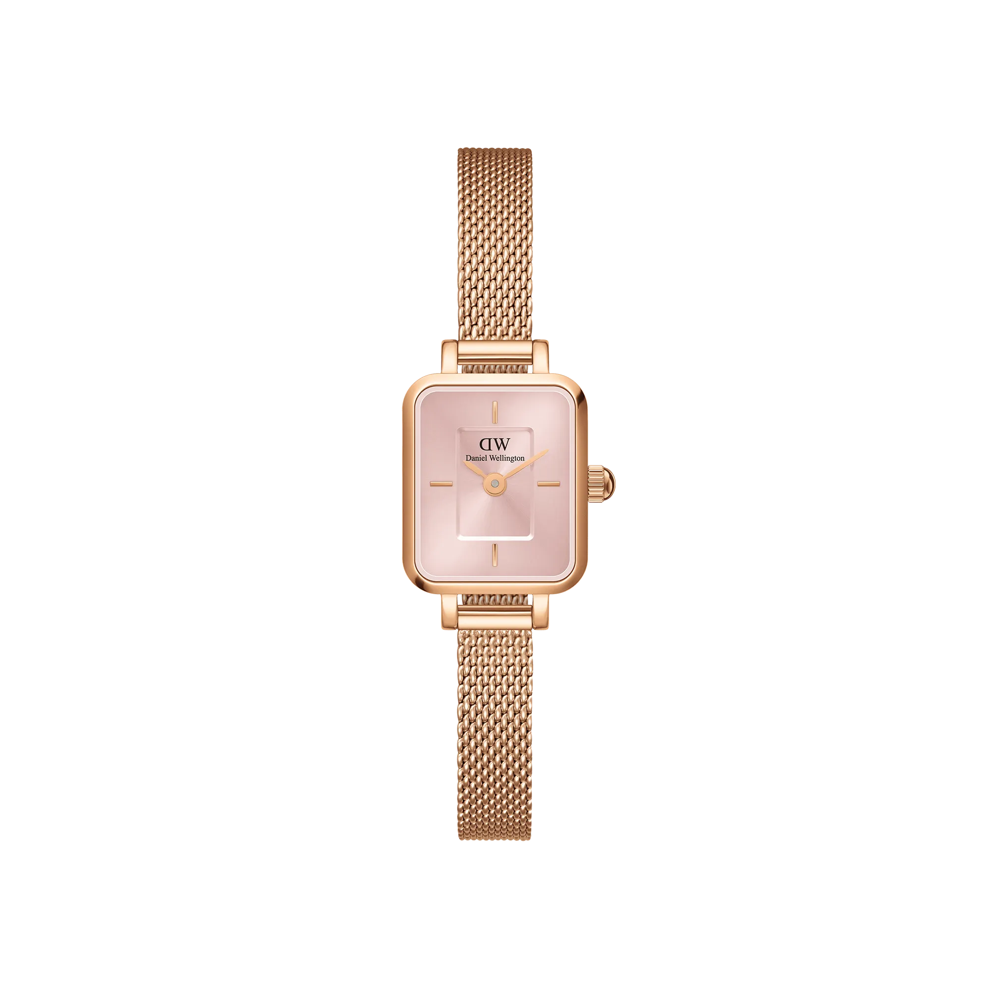 Daniel Wellington Quadro Mini 15x18mm Melrose RG Pink DW00100650 