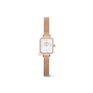Daniel Wellington Quadro Mini Crystal Zodiac Melrose Watch 
