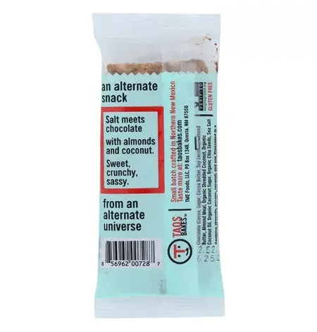 Dark Chocolate Almond & Sea Salt Bar - 1pk