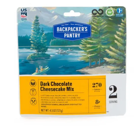 Dark Chocolate Cheesecake Mix portable camping kitchen set discount camping cookware kit sale olding camp kitchen box clearance
