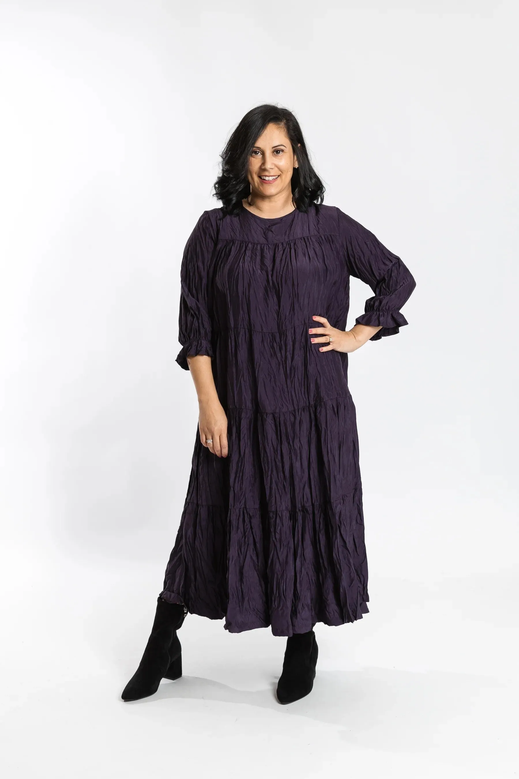 Clothings Deeanne Hobbs - DHW24-55 Cascade Dress Dresses women dresses dress stores