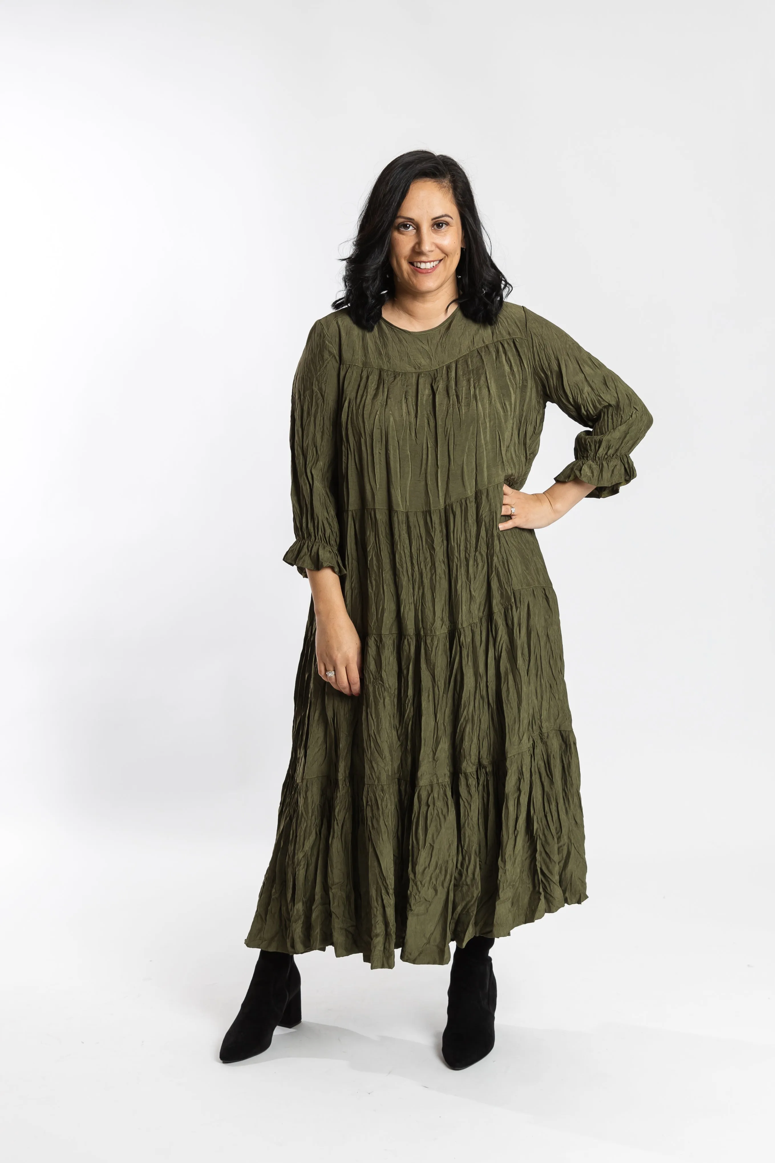 Clothings Deeanne Hobbs - DHW24-89 Cascade Dress Dresses women dresses dress stores