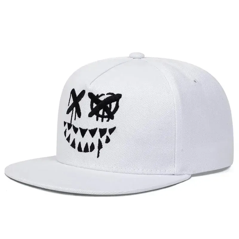 Demon Face Snapback Cap