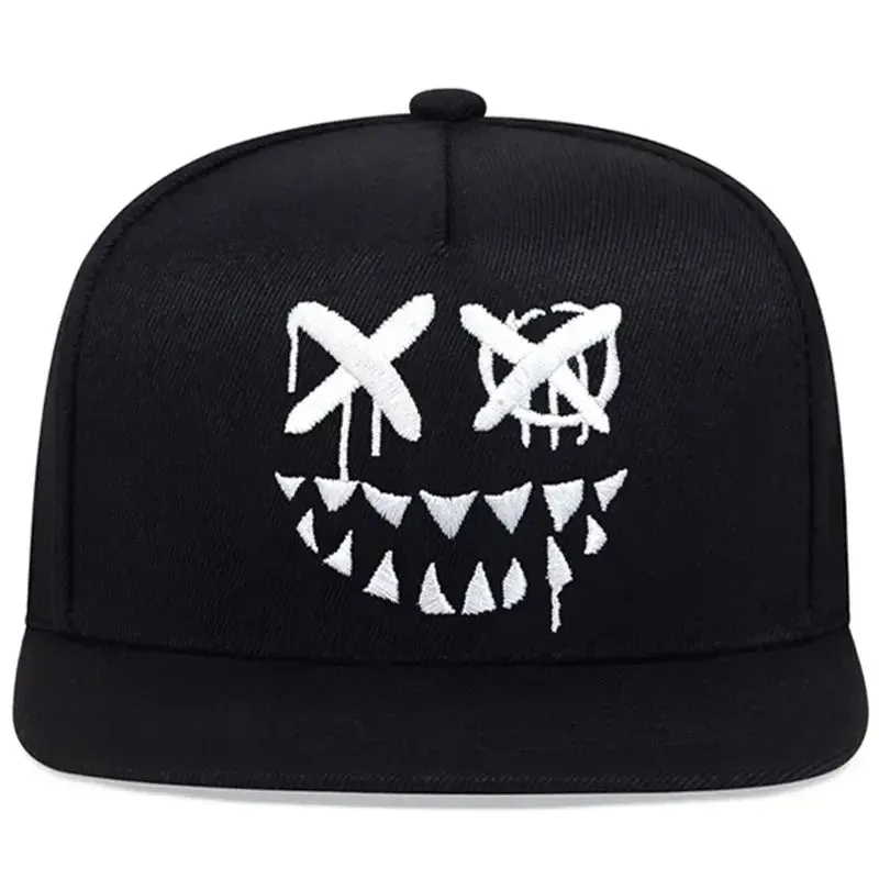 Demon Face Snapback Cap