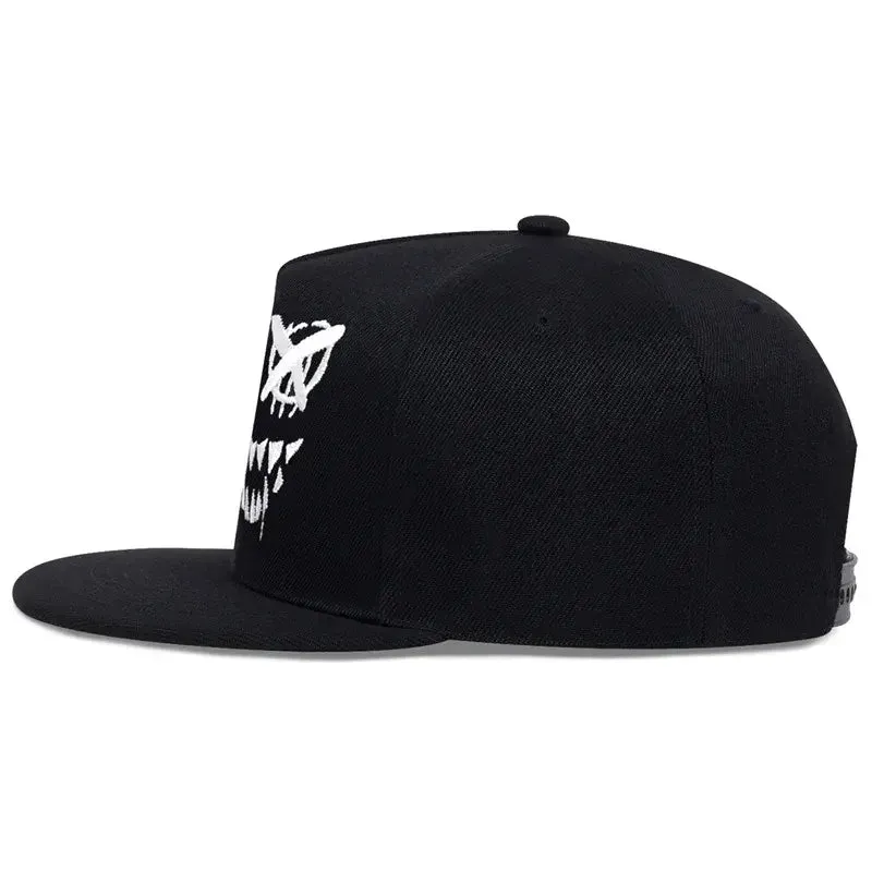 Demon Face Snapback Cap