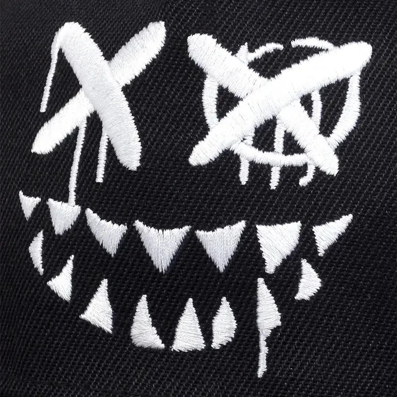Demon Face Snapback Cap