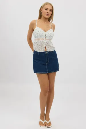 Denim Micro Skort Skirt Low Rise,skirt,denim skirt,mini skirt,maxi skirt,jean skirt,skort,tennis skirt,pleated skirt,pencil skirt,bubble skirt,plisse skirt,fitted skirt,midi skirt,short skirt,short mini skirt,leather skirt,a line skirt
