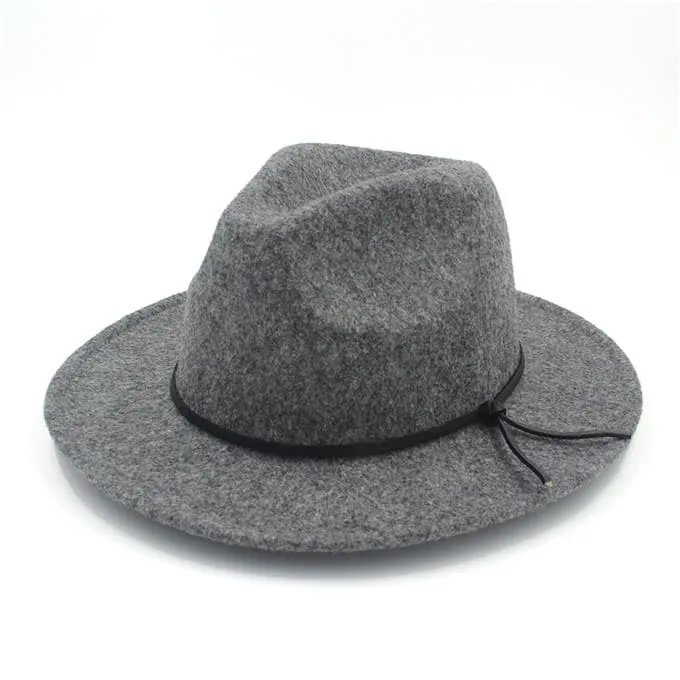 Dennis Plain Wool Fedora Hat boater hat with bow in beach sunlight