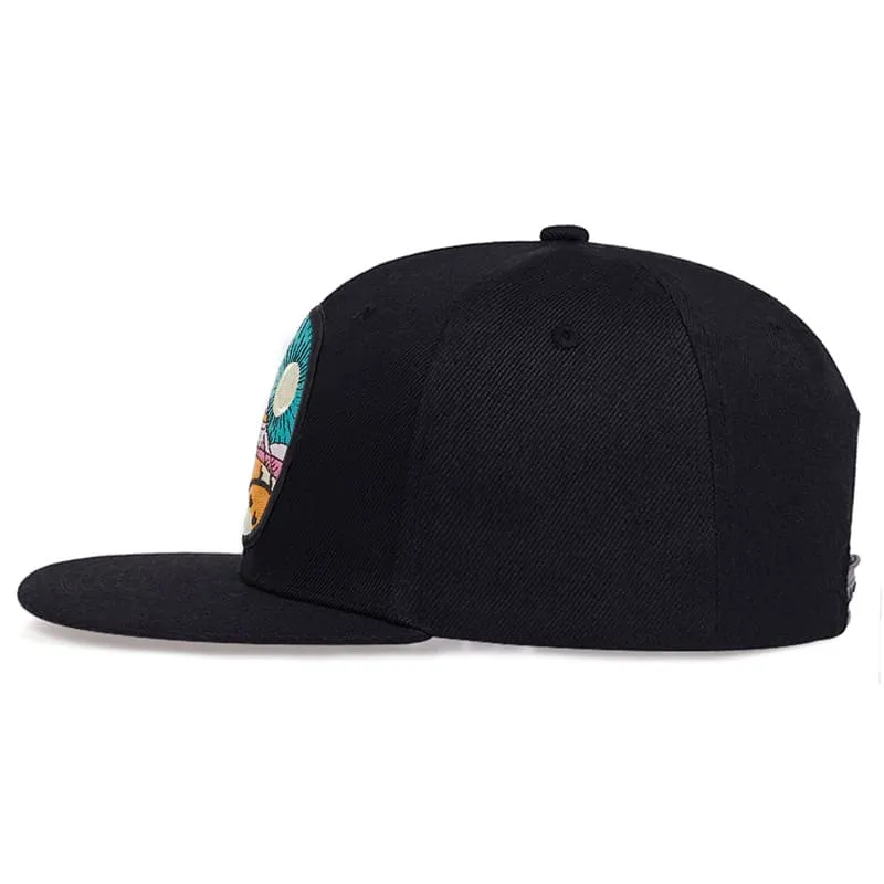Desert Black Snapback Cap