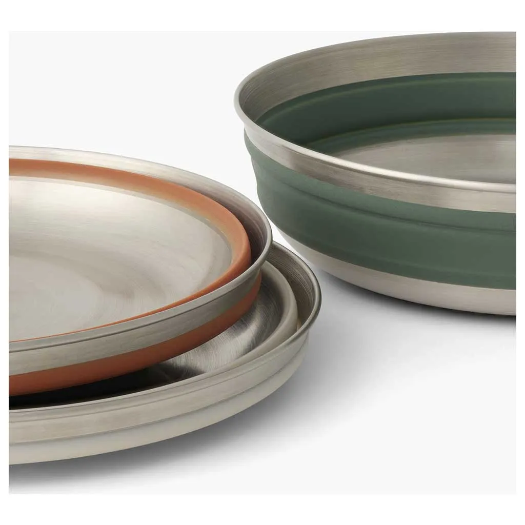 Detour Stainless Steel Collapsible Bowl
