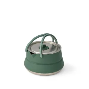 Detour Stainless Steel Collapsible Kettle - 1.6L portable camping kitchen set discount camping cookware kit sale olding camp kitchen box clearance