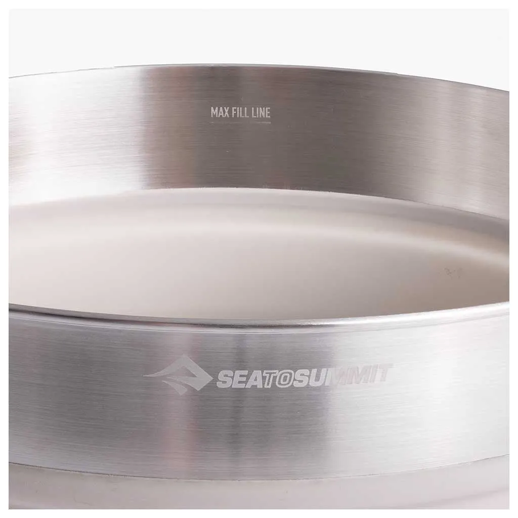 Detour Stainless Steel Collapsible Pot 5L