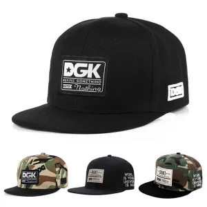 DGK Out of Nothing Snapback Cap boater hat with bow in beach sunlight
