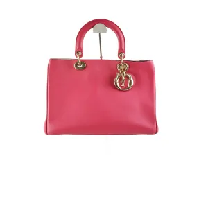 Dior Diorissimo Large Pink Top Handle Bags Cheap