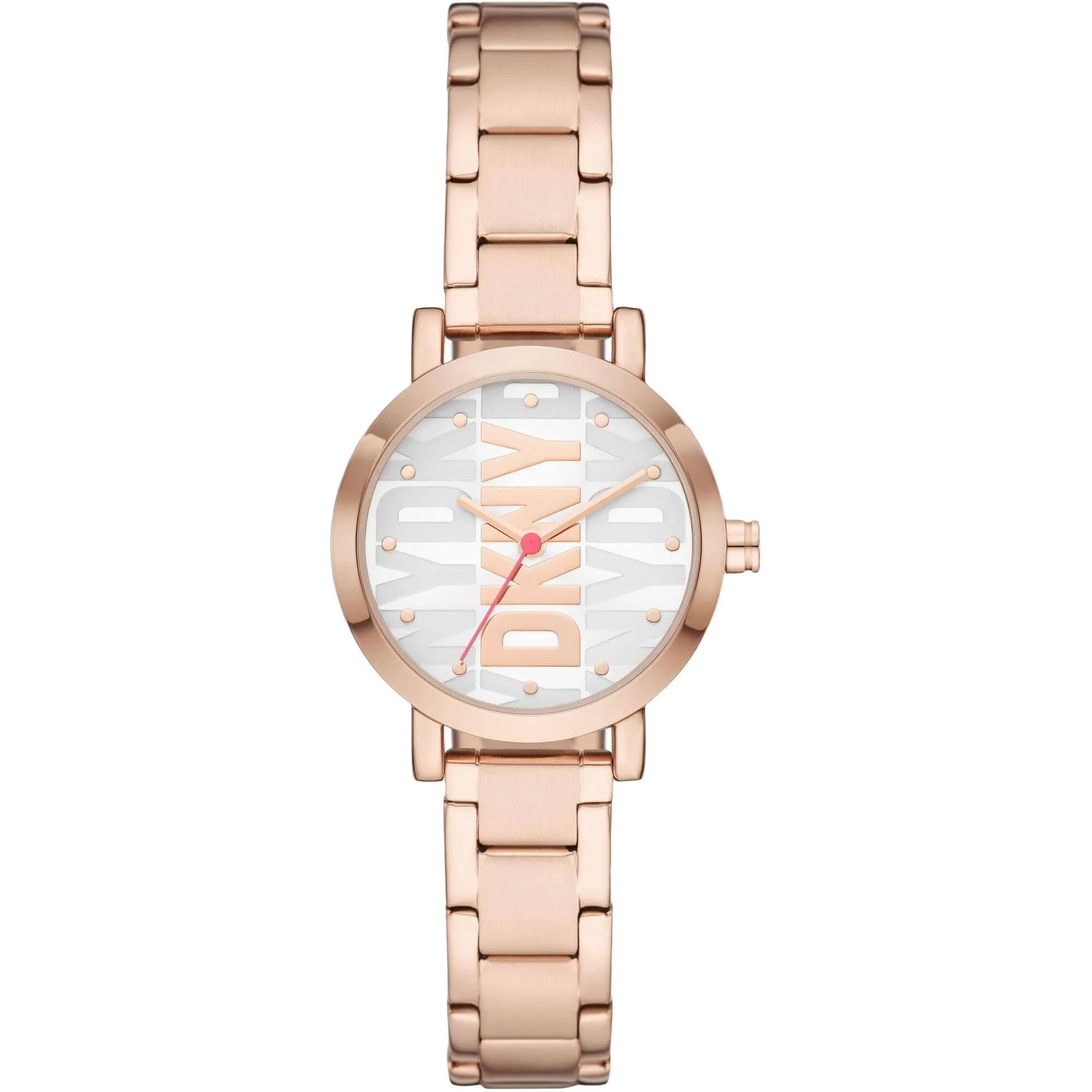 DKNY Women's Watch - Soho Quartz Silver Dial Rose Gold Tone Steel Bracelet | NY6648 Luxury Quartz Watch Quartz Watch Sale