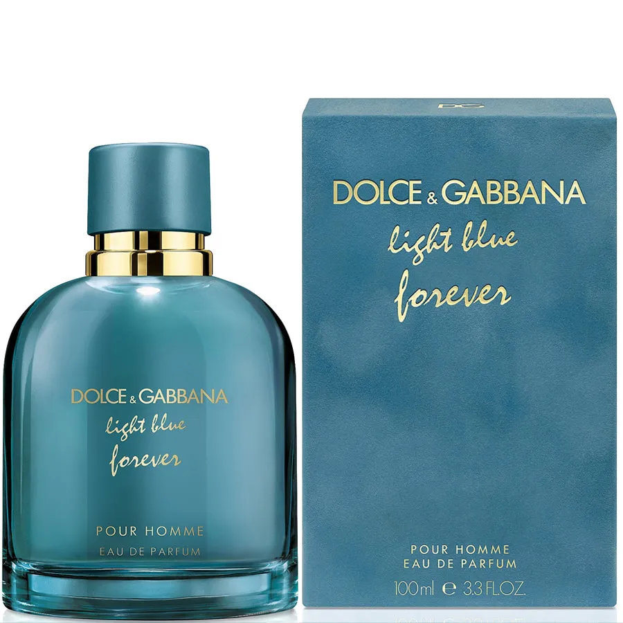Dolce & Gabbana Light Blue Forever 3.3 oz EDP for men citrus-fragrance-men-collection