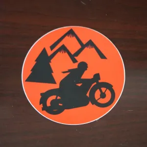 Dork in the Road Circle Logo Sticker camp tool kit sale lightweight camp multi tool compact camp repair kit