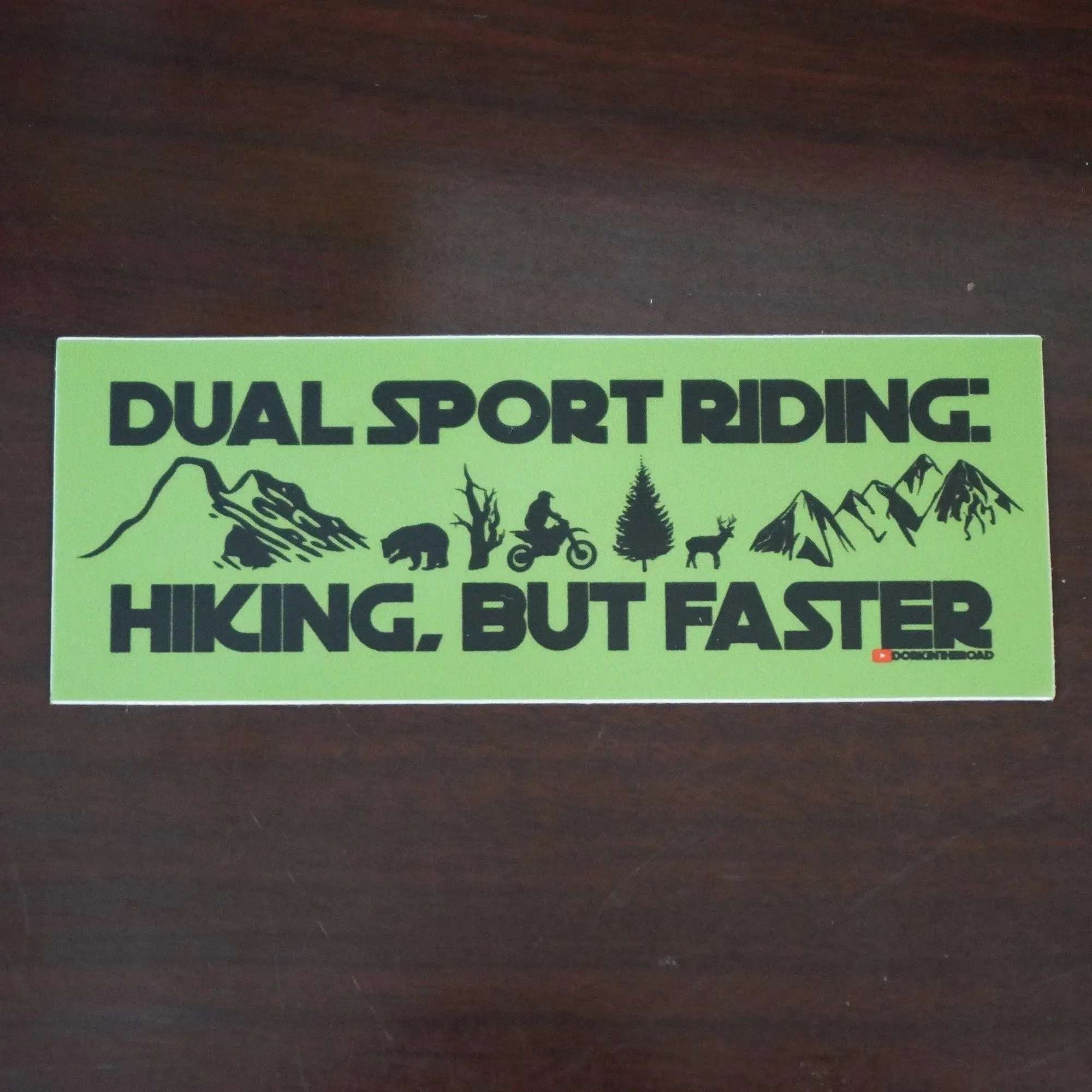 Dork in the Road Dual Sport Riding Sticker camp tool kit sale lightweight camp multi tool compact camp repair kit