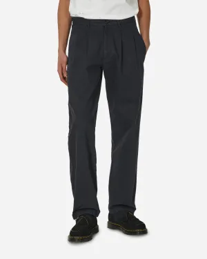 Double-Pleat Herringbone Pant Navy Men's sweatshirt