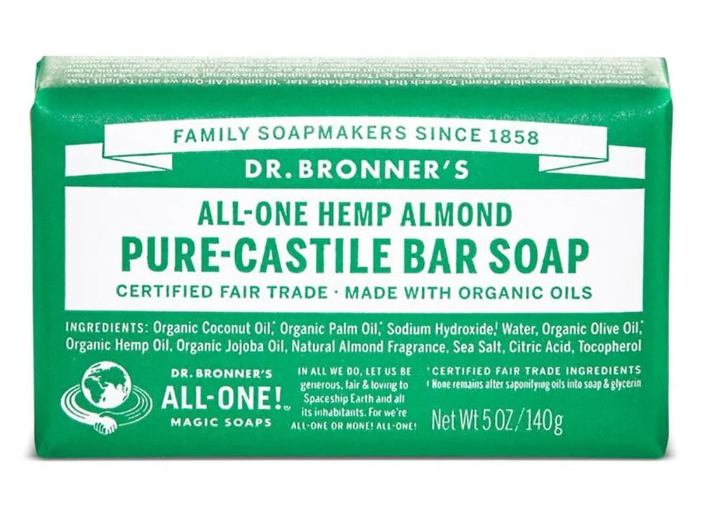 Dr. Bronner Almond Pure Castile Soap