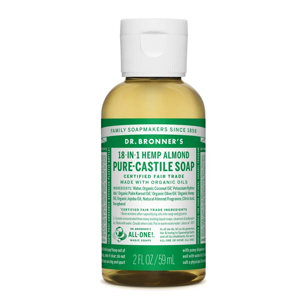 Dr. Bronner Almond Pure Castile Soap