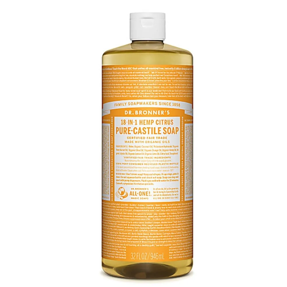 Dr. Bronner Citrus Pure Castile Soap 