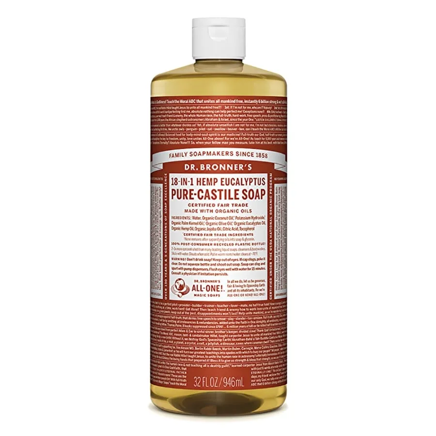 Dr. Bronner Eucalyptus Pure Castile Soap 