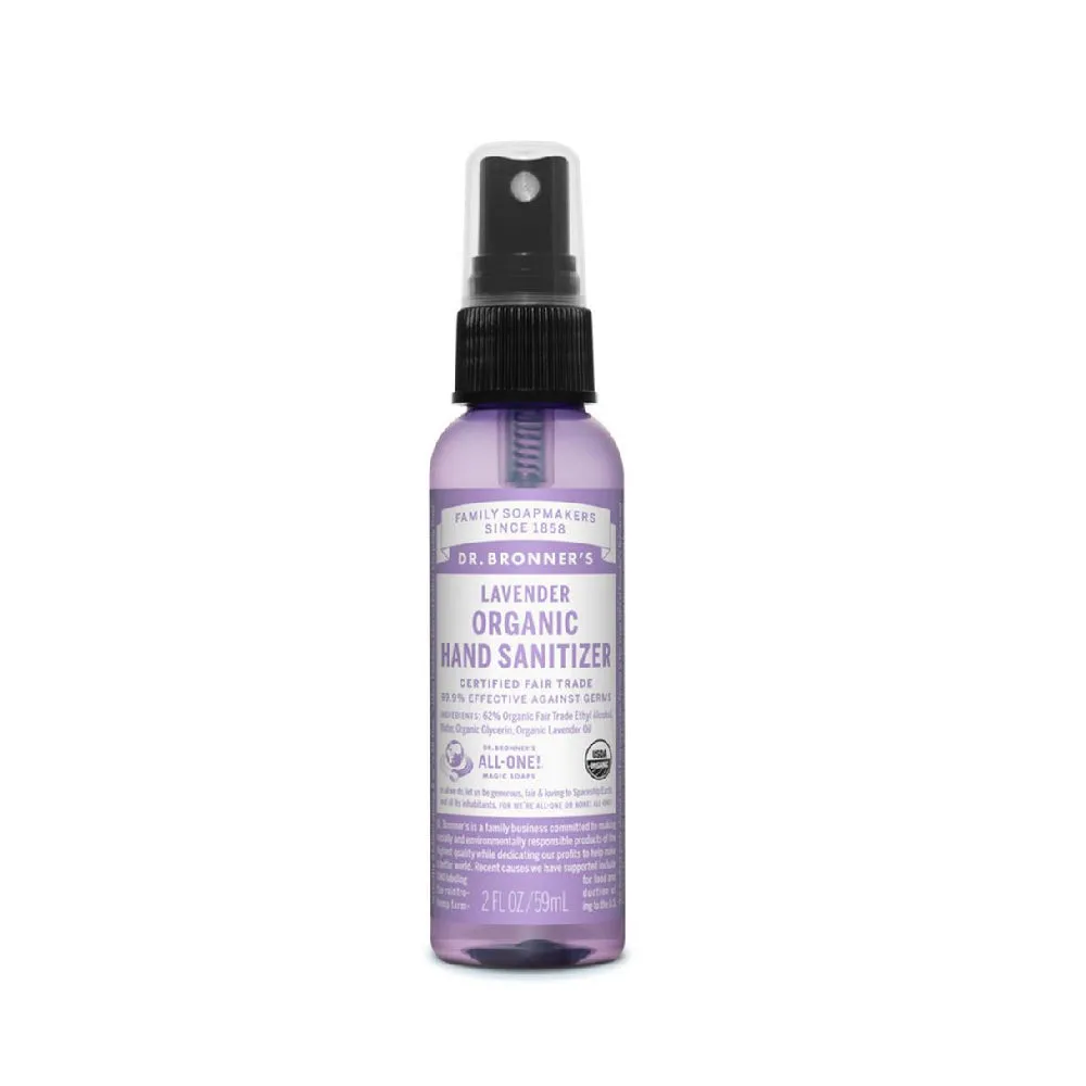 Dr. Bronner Organic Lavender Hand Sanitizing Spray 