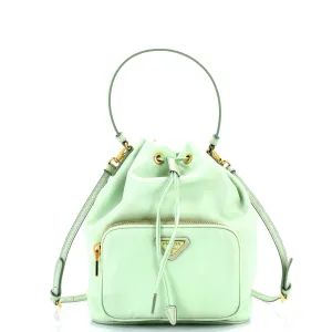 Drawstring Bucket Bag Tessuto Small stylish bucket bags