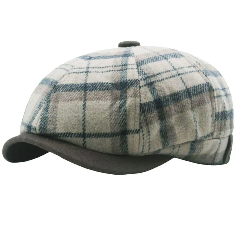 Dupont Tartan Newsboy Cap