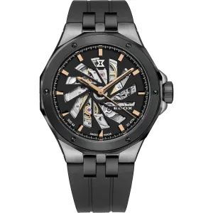 Edox Delfin The Original Automatic Black Dial Men's Watch 85304357GNNRN1 