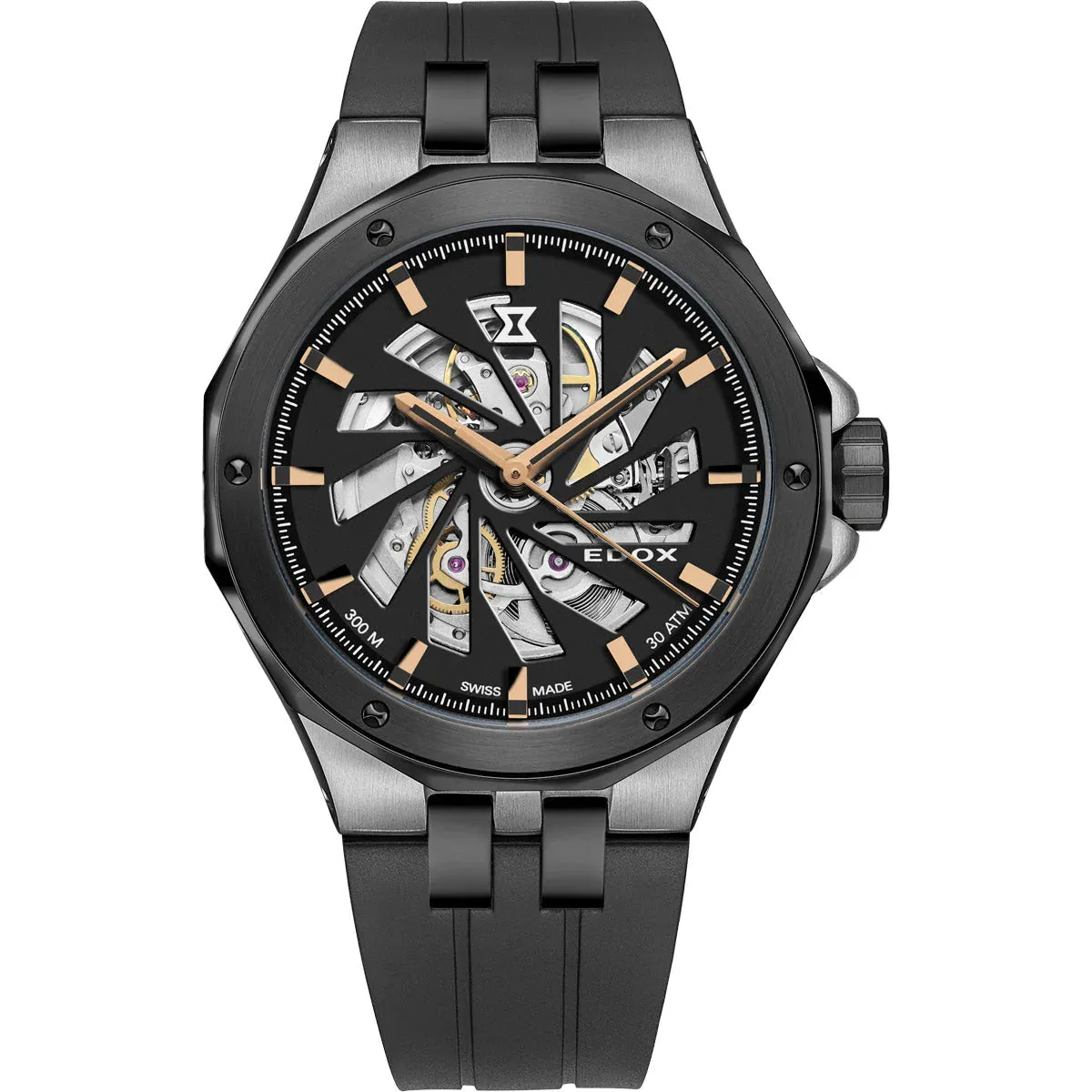 Edox Delfin The Original Automatic Black Dial Men's Watch 85304357GNNRN1 