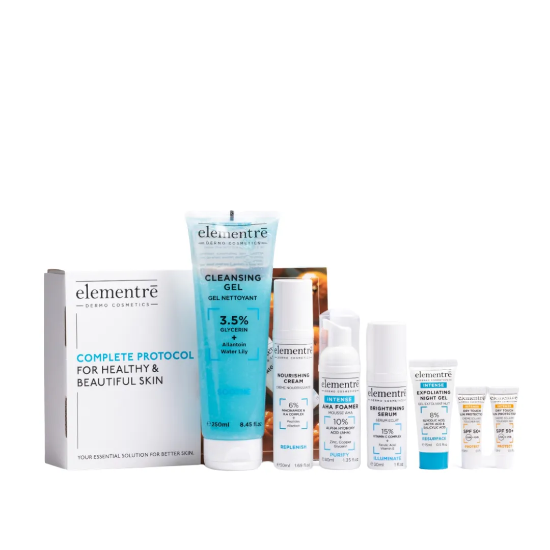 Elementre Complete Protocol - Healthy & Beautiful Skin Set 