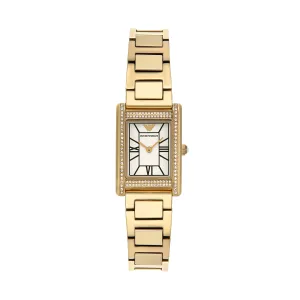 Emporio Armani Mother of Pearl Dial Gold Stainless Steel AR11659 
