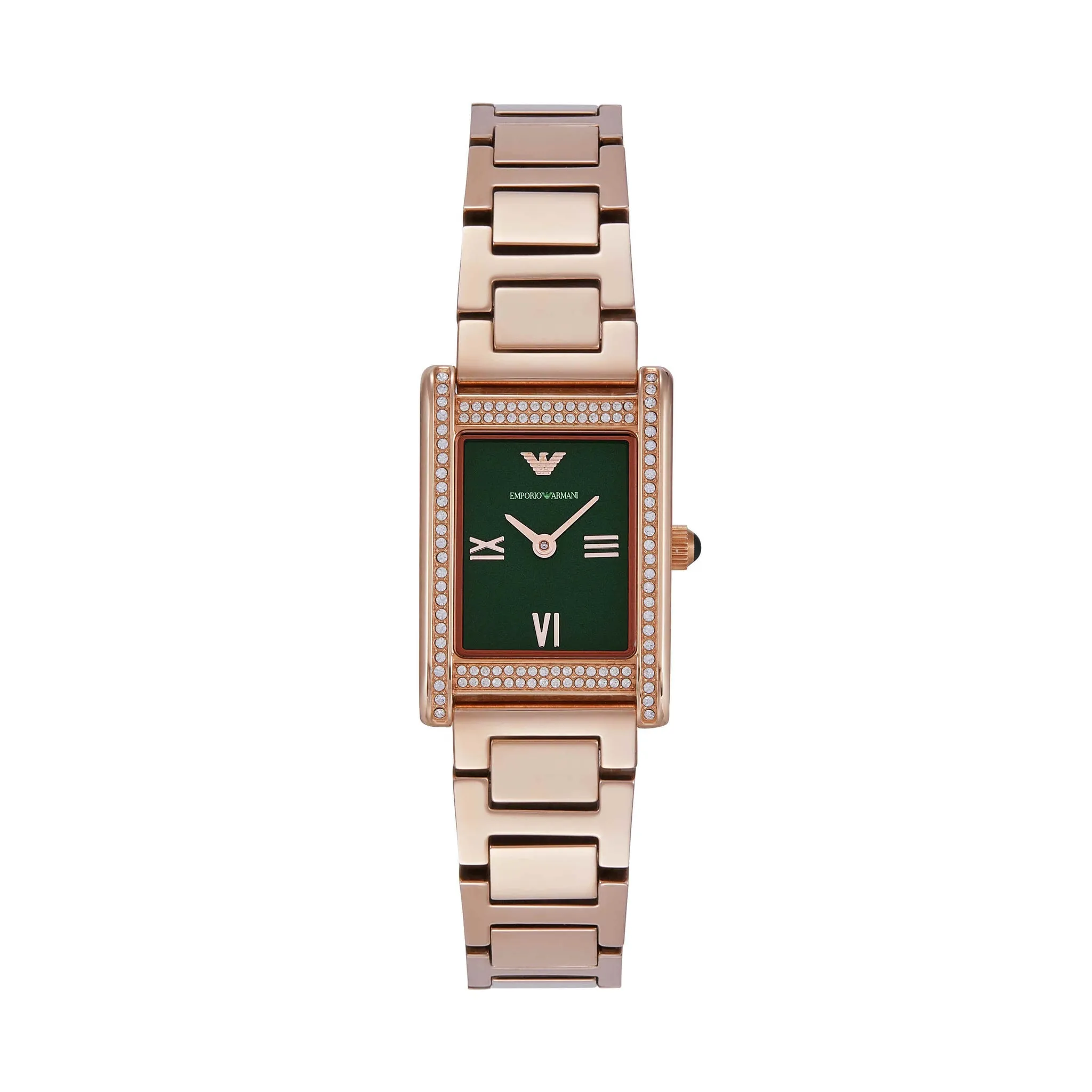 Emporio Armani Rose Gold Stainless Steel Analogue Watch AR11641 
