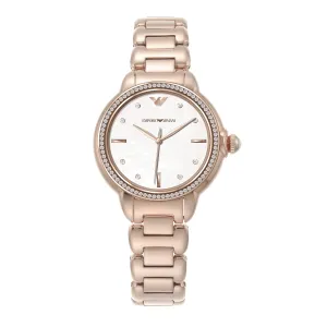 Emporio Armani Women's Sustainable Rose Gold Watch AR11523 
