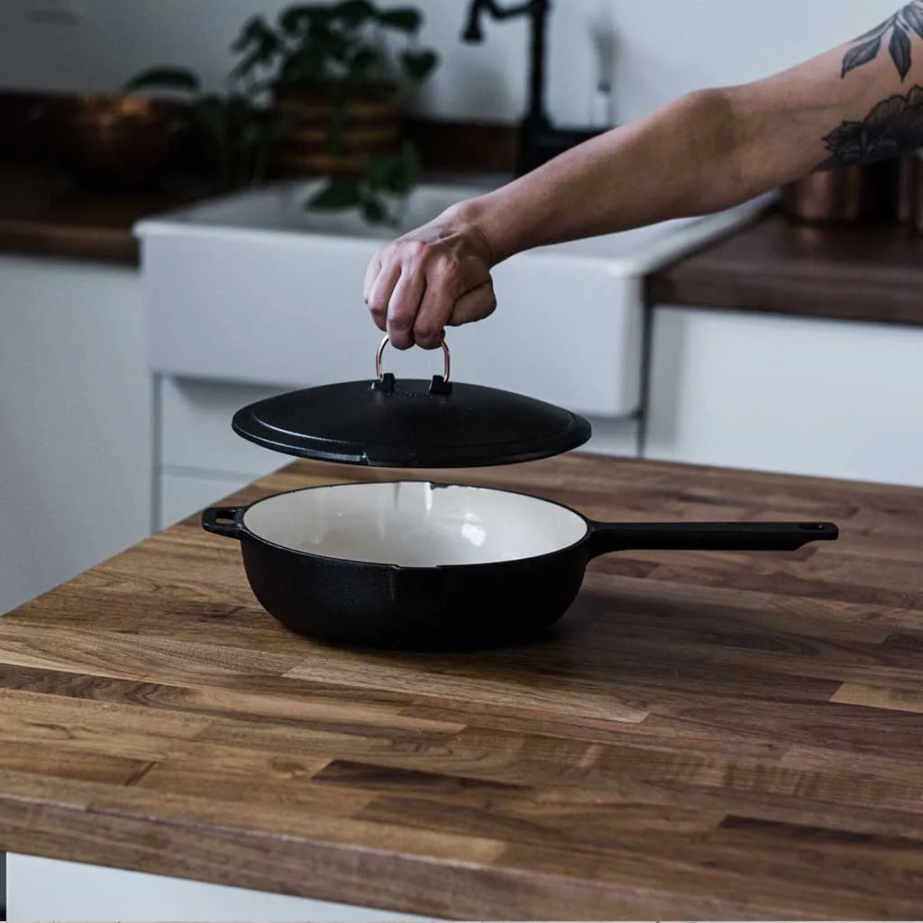 Enamel Lined Skillet